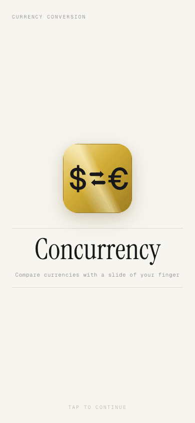 Launch — new gold icon